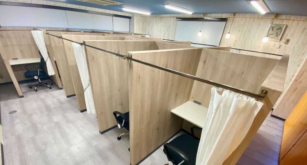 文京区の転職自習室集中ブース Porte
